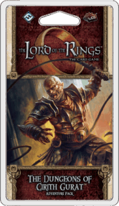 The Lord of the Rings: The Card Game – The Dungeons of Cirith Gurat board game cover