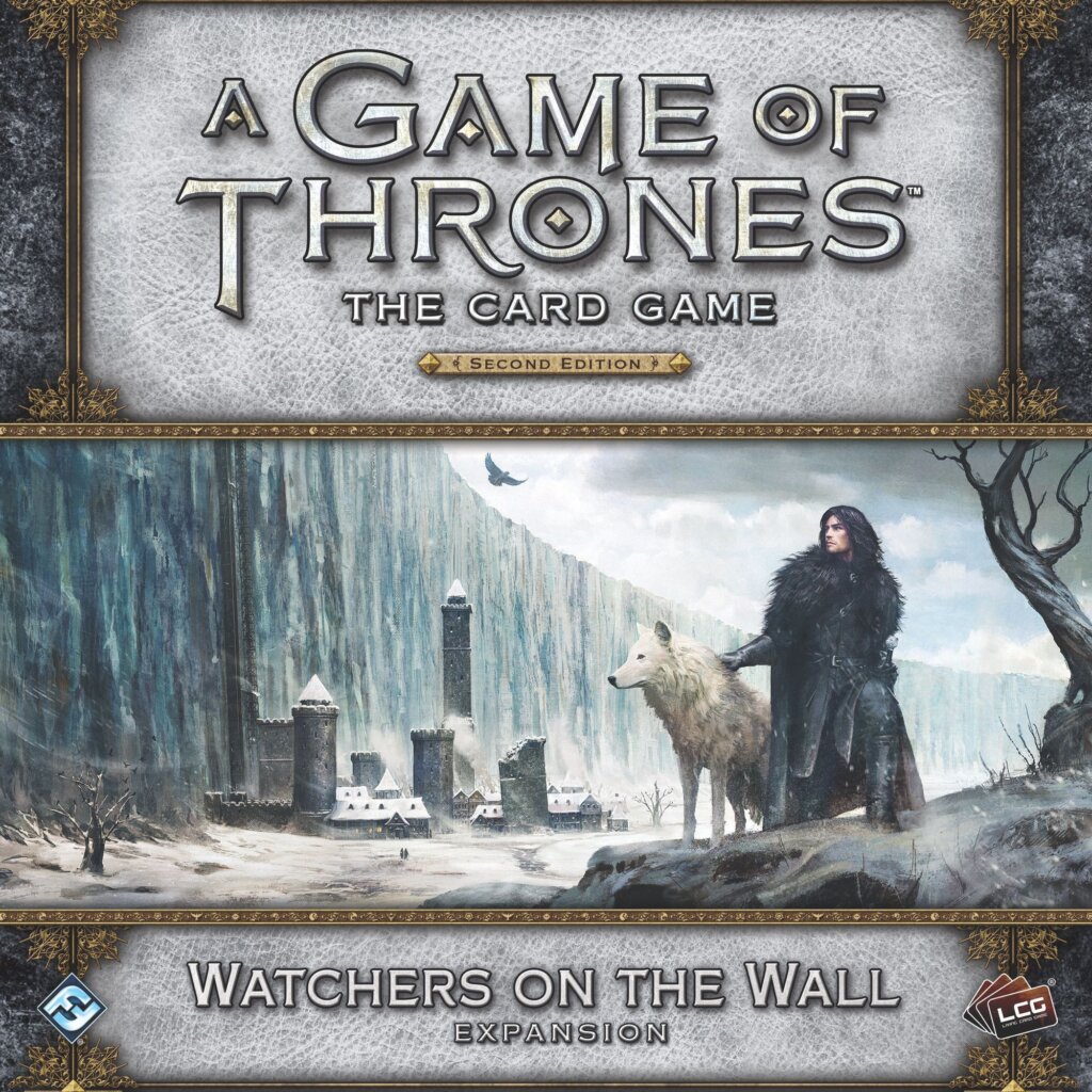 A Game of Thrones: The Card Game (Second Edition) – Watchers on the Wall board game cover