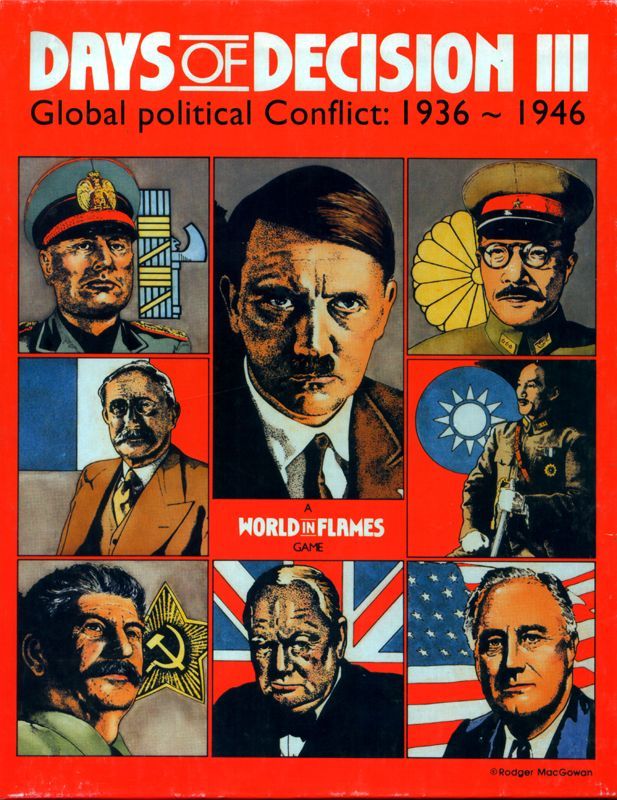 Days of Decision III: Global Political Conflict – 1936-1946 board game cover