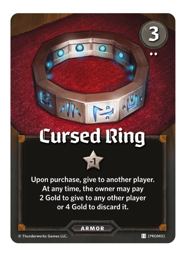 Roll Player: Cursed Ring Promo Card board game cover