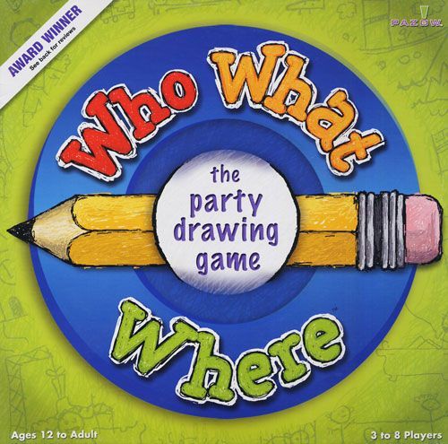 Who? What? Where? board game cover