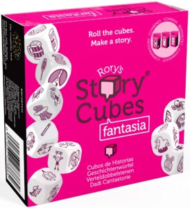 Rory’s Story Cubes: Fantasia board game cover