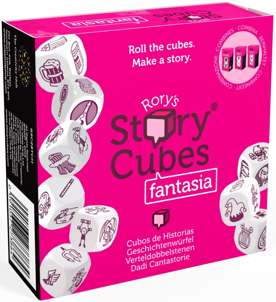 Rory’s Story Cubes: Fantasia board game cover