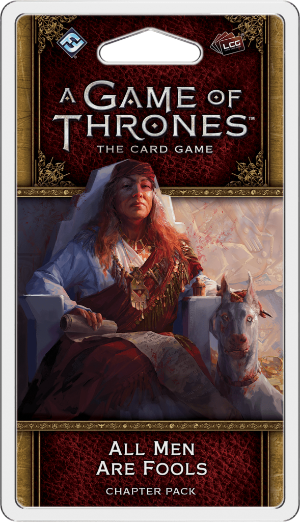 A Game of Thrones: The Card Game (Second Edition) – All Men Are Fools board game cover