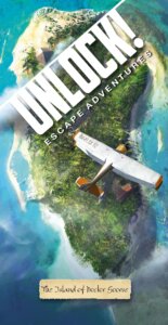 Unlock!: Escape Adventures – The Island of Doctor Goorse board game cover
