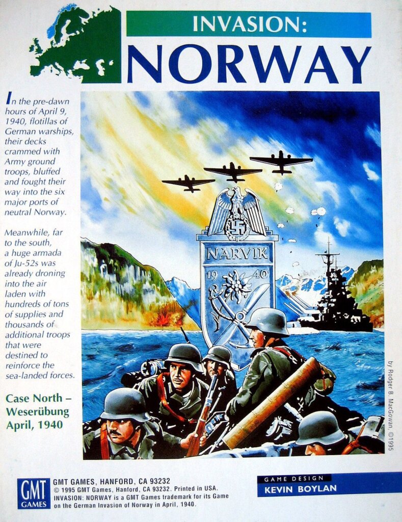 Invasion: Norway board game cover