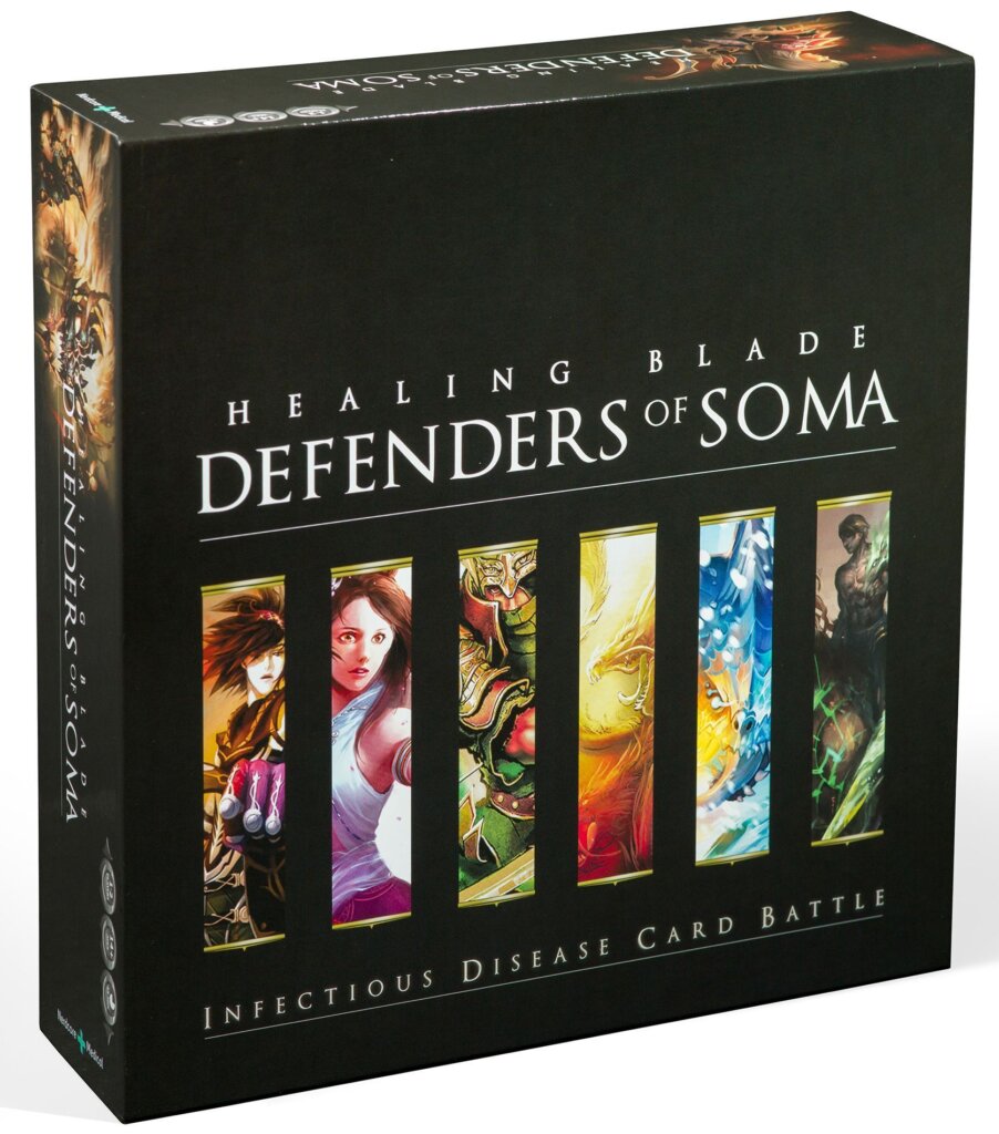 Healing Blade: Defenders of Soma board game cover