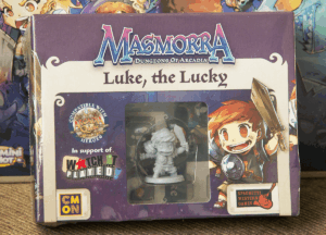 Masmorra: Dungeons of Arcadia – Luke, the Lucky board game cover