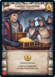 Hero Realms: Contract Negotiation Promo Card board game cover