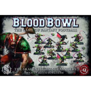 Blood Bowl (2016 Edition): The Skavenblight Scramblers – Skaven Blood Bowl Team board game cover