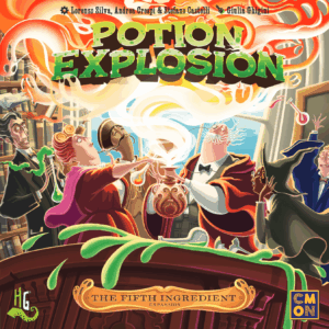 Potion Explosion: The Fifth Ingredient board game cover
