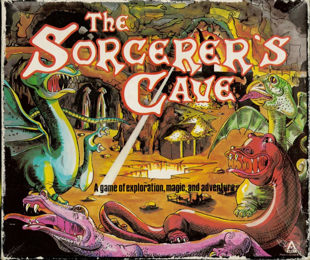 The Sorcerer’s Cave board game cover
