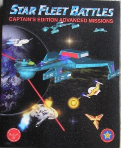 Star Fleet Battles: Advanced Missions board game cover