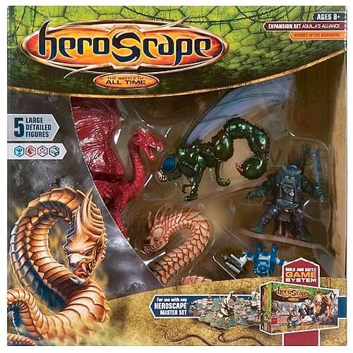 Heroscape Expansion Set: Aquilla’s Alliance board game cover
