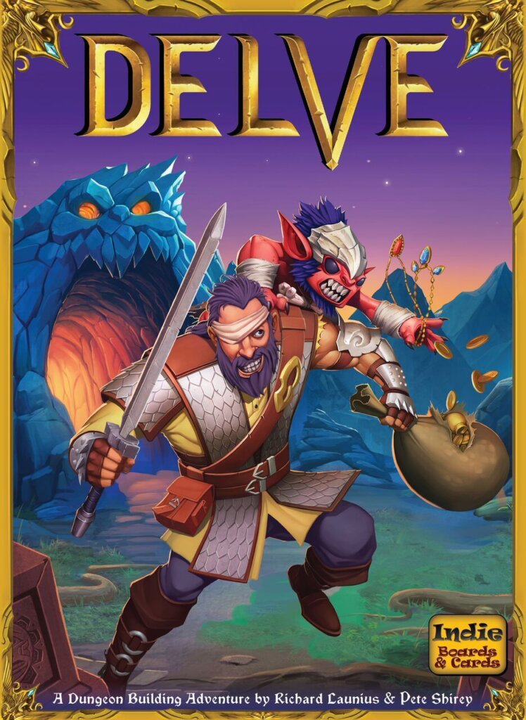 Delve board game cover