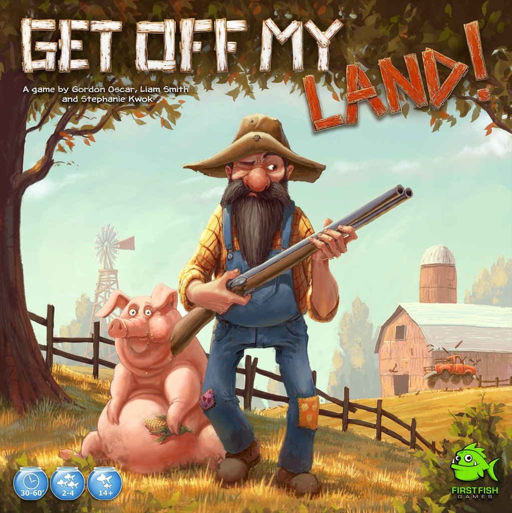 Get Off My Land! board game cover