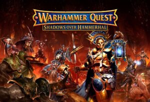 Warhammer Quest: Shadows Over Hammerhal board game cover