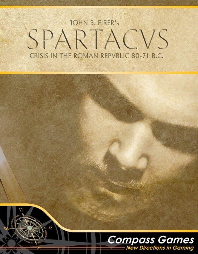 Spartacus: Crisis in the Roman Republic  80-71 B.C. board game cover