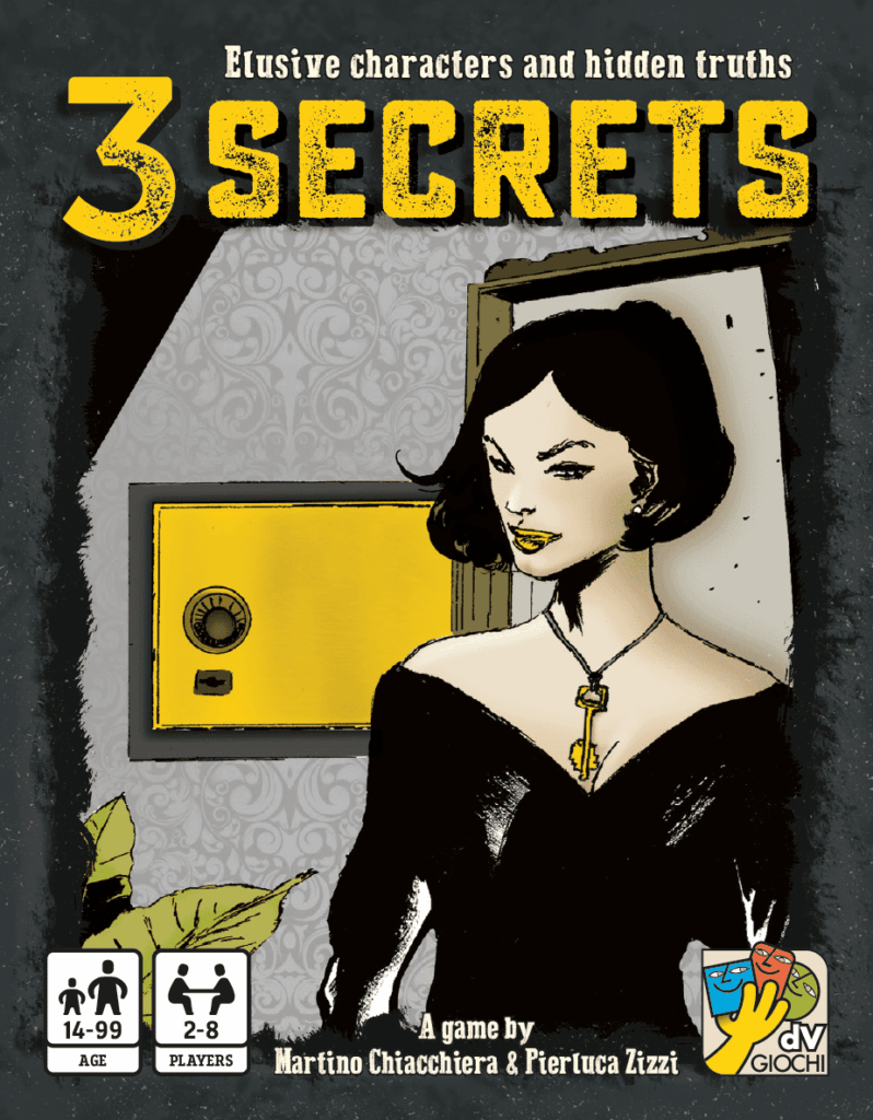 3 Secrets board game cover