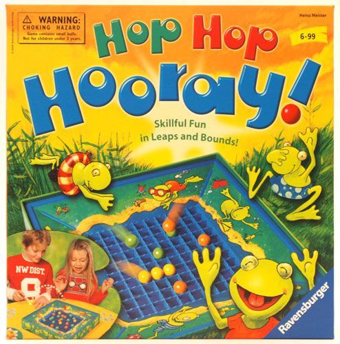 Hop Hop Hooray! board game cover
