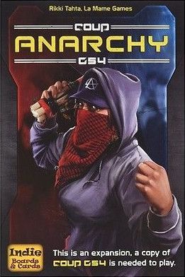 Coup: Rebellion G54 – Anarchy board game cover