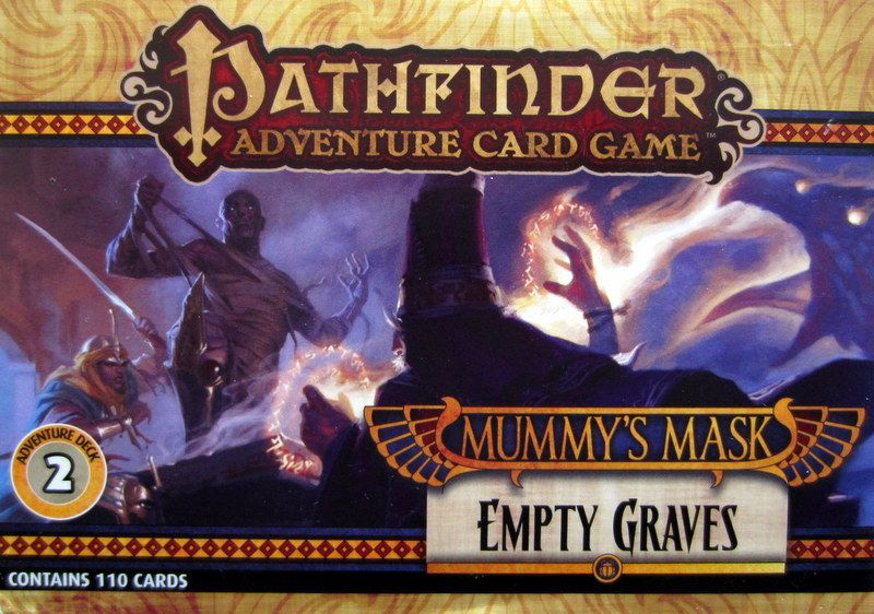 Pathfinder Adventure Card Game: Mummy’s Mask – Adventure Deck 2: Empty Graves board game cover