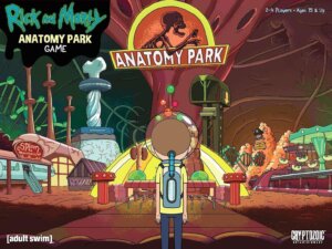 Rick and Morty: Anatomy Park – The Game board game cover