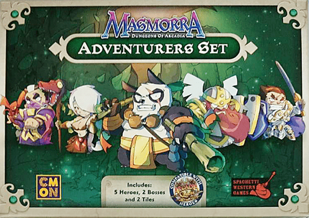 Masmorra: Dungeons of Arcadia – Adventurers Set board game cover