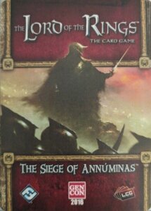 The Lord of the Rings: The Card Game – The Siege of Annuminas board game cover