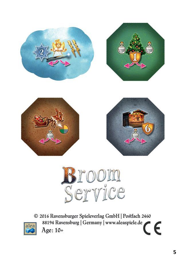 Broom Service: Christmastime board game cover