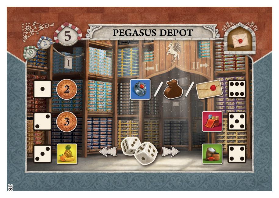 Istanbul: Pegasus Depot Mini Expansion board game cover