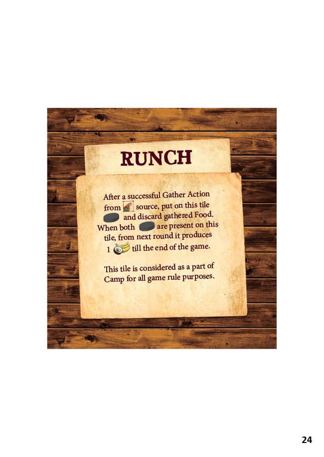 Robinson Crusoe: Adventures on the Cursed Island – Runch Mini Expansion board game cover