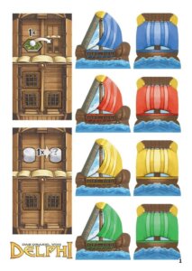 The Oracle of Delphi: Seafarer Expansion board game cover