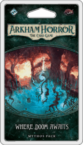 Arkham Horror: The Card Game – Where Doom Awaits: Mythos Pack board game cover