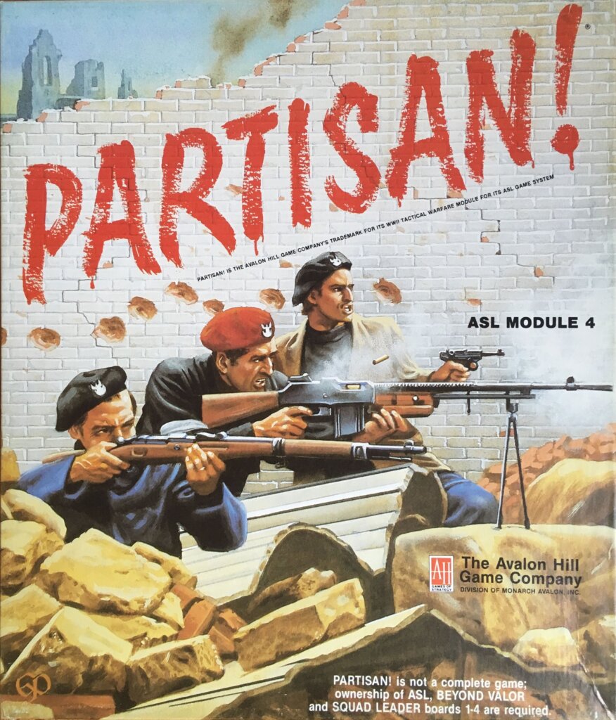 Partisan: ASL Module 4 board game cover