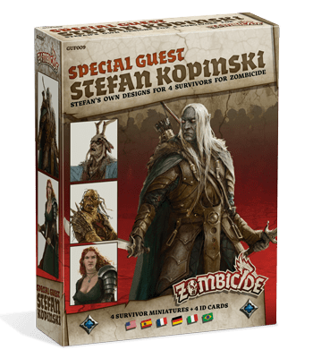 Zombicide: Black Plague Special Guest Box – Stefan Kopinski board game cover