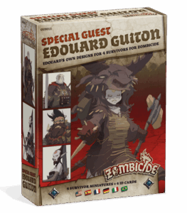 Zombicide: Black Plague Special Guest Box – Edouard Guiton board game cover