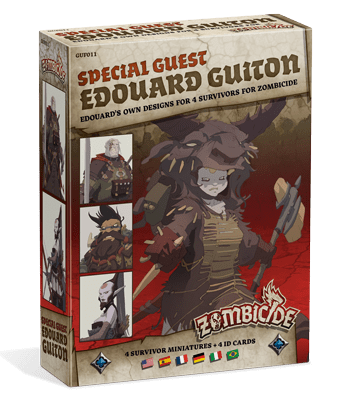 Zombicide: Black Plague Special Guest Box – Edouard Guiton board game cover