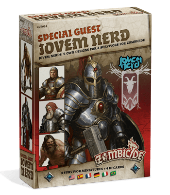 Zombicide: Black Plague Special Guest Box – Jovem Nerd board game cover