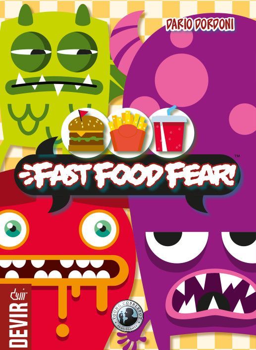 Fast Food Fear! board game cover