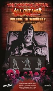 The Walking Dead: All Out War – Prelude to Woodbury Solo Starter Set board game cover