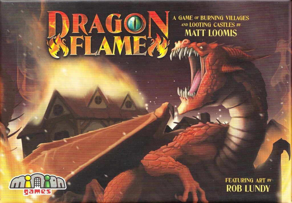 DragonFlame board game cover