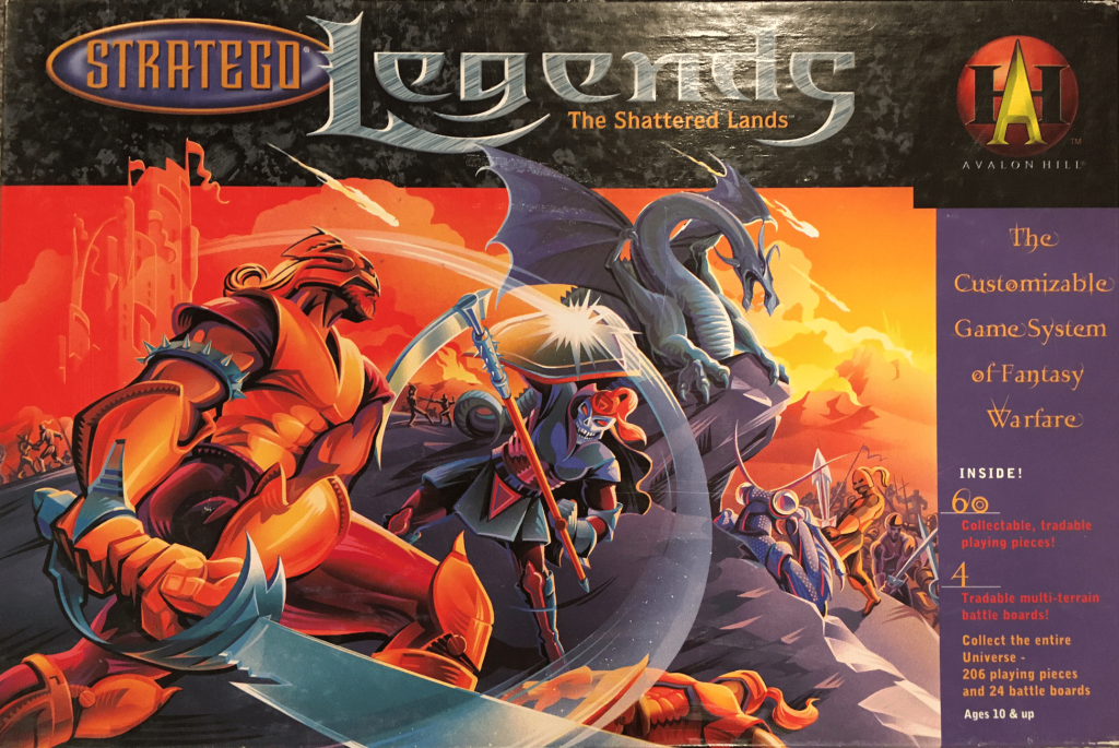 Stratego Legends board game cover