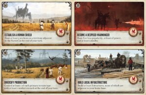 Scythe: Promo Pack #3 – Objective Cards 24-27 board game cover