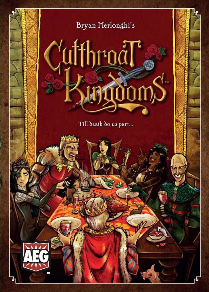 Cutthroat Kingdoms board game cover