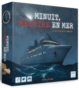 Minuit, Meurtre en Mer board game cover