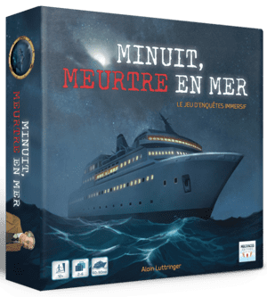 Minuit, Meurtre en Mer board game cover
