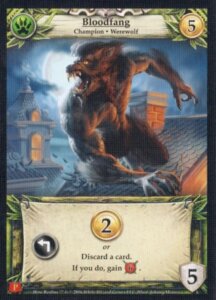 Hero Realms: Bloodfang Promo Card board game cover