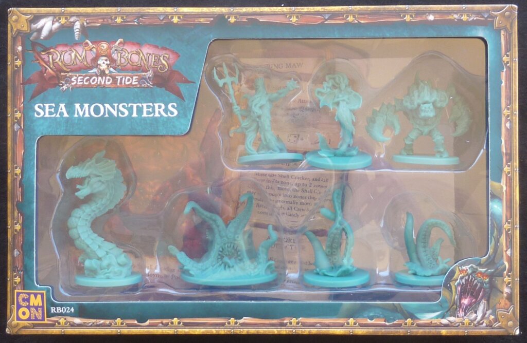 Rum & Bones: Second Tide – Sea Monsters board game cover