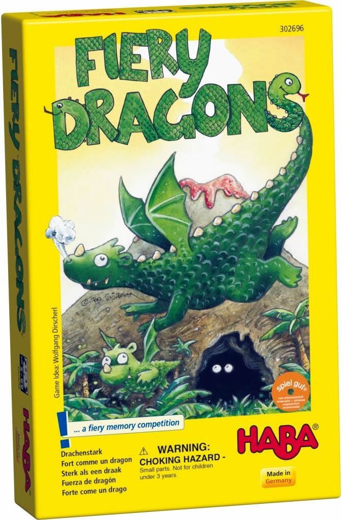 Fiery Dragons board game cover